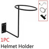 Display Rack Storage Holder Wall Mount Motorcycle Helmet Hat Hook Ball Hanger UK
