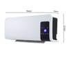 1000W/2000W Wall Mounted Space Heater LED Display With Timer Remote Control Home