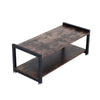 2 Tier Rustic Wood Shoe Rack Vintage Industrial Footwear Organizer Shelf Bench