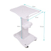 Beauty Salon Machine Stand Rolling Cart Beauty SPA Trolley Holder ABS Aluminum