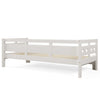 3FT Single Size Daybed Cabin Bed Guest Bed Sofa Bed Frame Trundle Bed White QS