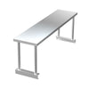 Commercial Stainless Steel Kitchen Food Prep Work Table Bench Top Over Shelf 4FT