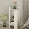 Zipcode Design Nikki Bedside Table (Left) - White