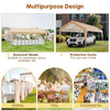 10 x 20 FT Portable Garage Tent Carport Steel Frame Car Canopy Tent Shelter