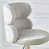 Set of 2/4/6 Velvet Bar Stools for Breakfast Kitchen Comtemporary Barstool Chair