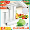 15/20/28cm Vacuum Sealer Bags Rolls Vaccum Vac Food Saver Storage Bag Pack 6M