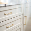Simple Minimalist Gold Door Pull Drawer Knob Cabinet Handle Furniture Hardware