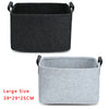 Large Ace Felt Storage Basket Closet Toy Hamper Laundry Bag Shelf Box Organizer