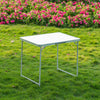 Foldable Table Outdoor Camping Collapsible Desk Garden Picnic Dinner ServingTray