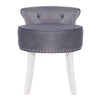 Velvet Dressing Table Stool Bedroom Vanity Makeup Stool Bedroom Chair Piano Seat