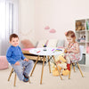 3Psc Kids Table and 2 Chairs Set Children Learning Dining Activity Furniture Set
