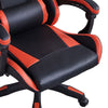 Gaming Chairs Faux Leather Ergonomic Lumbar Support Pillow Home Office Adjusting