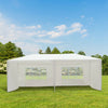 Outsunny 6m x 3m Garden Gazebo Marquee Canopy Party Tent Canopy Patio White