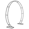 2.4M Large Moon Gate Wedding Party Walk Through Flowers Arch Frame Standing Base