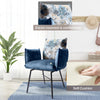 Elegant Design Accent Chair w/ Arm Dining Living Velvet Seat Furniture Steel Leg