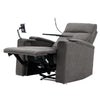 Electric Recliner Chair Sofa TV Armchair with Cup Holder, LED, Bluetooth Speaker