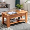 Coffee Table With Storage Lift Top Up Drawer Shelf Wooden Living Room Furniture