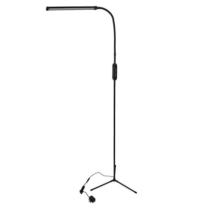 12W LED Floor Standing Lamp Dimmable Craft Reading Desk Lighting Remote Control