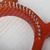 Lyre Harp 16 Strings Solid Mahogany Lyre String Instrument w/ Bag Tuning Hammer