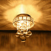 Modern Chrome LED Crystal Ceiling Light Fitting Pendant Chandelier Hallway Lamp