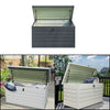 Outdoor Metal Garage Workshop Tool Cabinet File Storage Tall Cupboard Unit