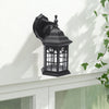 Front Porch Vintage Wall Lantern Black Wall Sconce Outdoor Lighting Lamp Garden