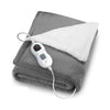 ELECTRIC HEATED THROW FLEECE WASHABLE CHAIR THROWS OVER BLANKET DIGITAL CONTROL