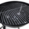 22" Kettle BBQ Barbecue Charcoal Grill with Pizza Oven Outdoor Garden Camping