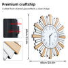 3D Large Mirror Surface Wall Clock Modern DIY Hanging Office Home Shop Art Decor