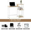 Computer Desk Home Office Study PC Writing Table Workstation Shelf Furniture UK