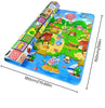 200cm X180 cm Play Mat 2 Sided Kids Crawling Educational Soft Foam Picnic Carpet