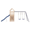 Outdoor Playset Solid Wood Pine F9K7