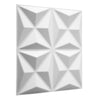12pcs 50cmx50cm 3D Wall Panels Decorative Wall Ceiling Tiles Cladding Wallpaper
