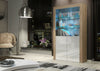 Cabinet Sideboard 170cm Cupboard Display High Gloss / Matt Doors With Free LED
