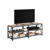 Industrial Style Console Table Hallway Storage Unit Shelf Bookcase Living Room