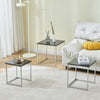 Nest Of 3 Nested Nesting Tables Side End Coffee Table Wooden for Living Room