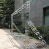 3 Pack Heavy Duty Lighting Truss Frame Square Tube DJ Stage Backdrop Stand