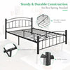 Full Size Bed Frame 3FT Metal Platform Bed Frame Adults Kids Teenagers Bedroom