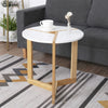 Triangular Round End Table Living Room Office Sofa Side Coffee Tea Laptop Table