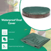 4 ft Elliptic Round w/Waterproof Cover Bottom Liner & Built-in Corner Seating