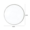 Bathroom Bedroom Round Mirror Metal Frame Wall Mount Vanity Mirror 40/50/60/80cm