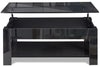 High Gloss Coffee Table With Storage Lift Top Up Wooden Living Room Furniture UK