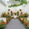 2M Large Wedding Arch Backdrop Stand Flower Display Frame Background Metal Rack