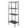4 Tiers Stand Shelves Display Storage Shelving Unit Home Living Room Bookshelf