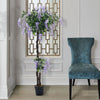 160cm Potted Purple Wisteria Flower Artificial Tree Fake Plant In/Outdoor Garden