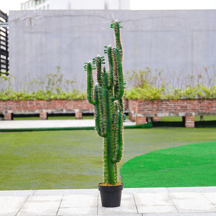 150cm Artificial Cactus Plant Fake Trees in Pot Indoor Outdoor Home Office Décor