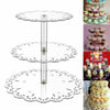 3 Tier Cupcake Stand Display Cake Dessert Food Platter Round Stand Party Serving