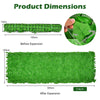 3Mx1M Artificial Hedge Ivy Leaf Garden Fence Wall Balcony Privacy Screen Trellis