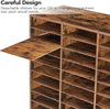 Wooden Literature Organizer 27-Slot File Organizer Classroom Mailbox