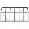 Greenhouse with Base Frame Anthracite Aluminium 7.03 m² Q3J2